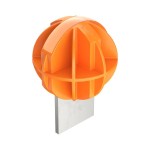 OBO Bettermann 5018014 Schutzkappe reflektierend PE pastellorange ProtectionBall 