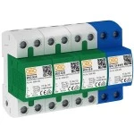 OBO Bettermann 5096879 Blitzstromableiter Set für TT u.TNS Netze MCD 50-B 3+1 