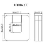 # SolarEdge SECT-SPL-1000A-A Split-CoreCurrent Transfor 1000A 