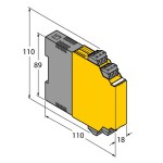 Turck IM33-22EX-HI/24VDC Messumformer-Speisetrenner 