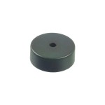 Scharnberger + Hasenbein 88402 136/2 Deckenverteilerdose schwarz Baldachin 66x24mm 