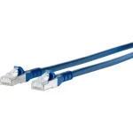 Metz Connect 1308453044-E Patchkabel S/FTP blau 3,0m Cat.6A 