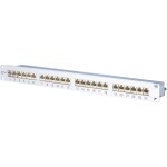 Metz Connect TN E-DAT C6 MP24 24-Port Panel E-DAT C6 1HE Alu 