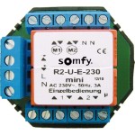 Somfy TR2-U-E-230 mini Trennrelais UP für zwei Antriebe 