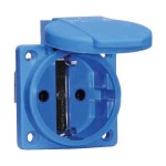 Bals 71099 Schutzkont.-Anbausteckdose 16A IP44 blau 