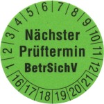 Beha-Amprobe 1239 G 2 Prüfetiketten 30mm grün 