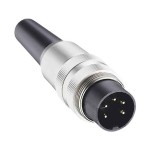 Lumberg Connect SV30 Stecker mit Schraubverschl. 3pol. 