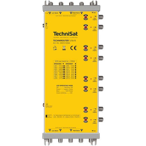 Technisat 0011/3284 TechniRouter 5/8x16 Einkabelschalter 
