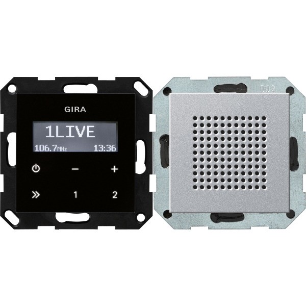 Gira 228026 System 55 UnterputzRadio RDS mit einem