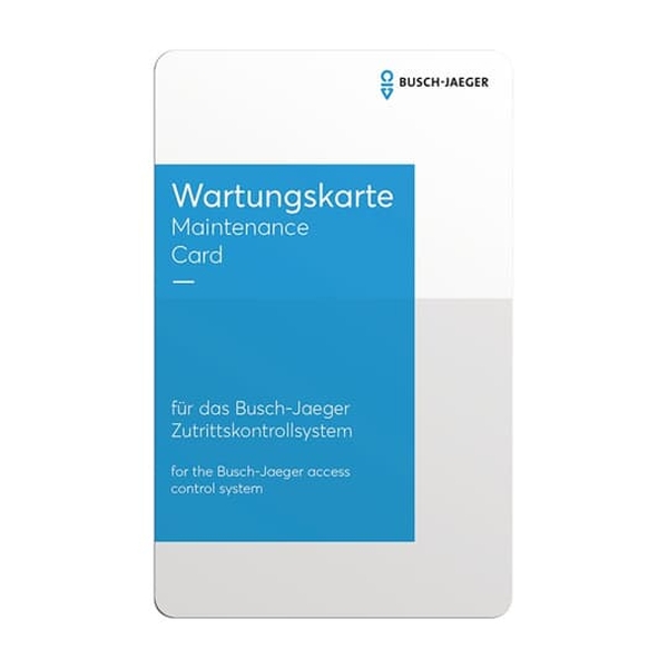 Busch-Jaeger D080MC-03 Wartungskarte 2CKA008300A0998