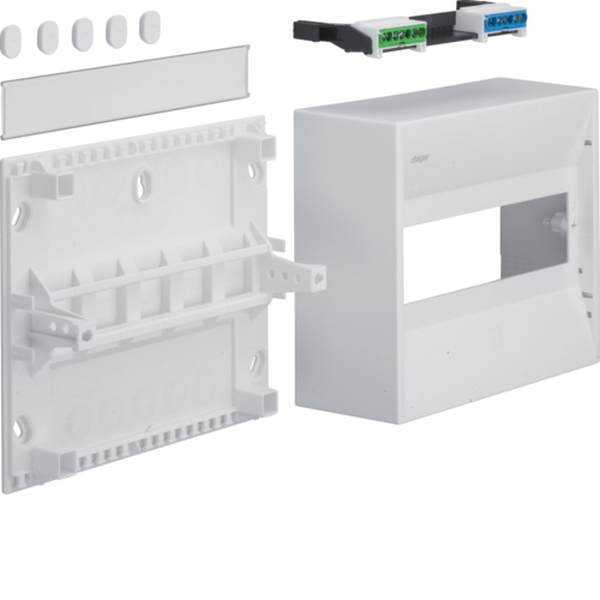 Hager GD110N Miniverteiler gamma 10 Modul IP30 1xPE 1xN