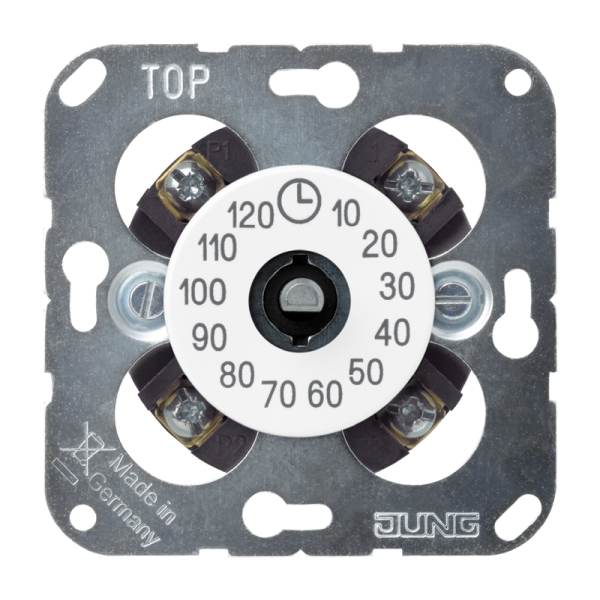 Jung 11120-20WW Schaltuhr Öffner/Schließer 1-polig max. 120 Minuten 250V alpinweiß
