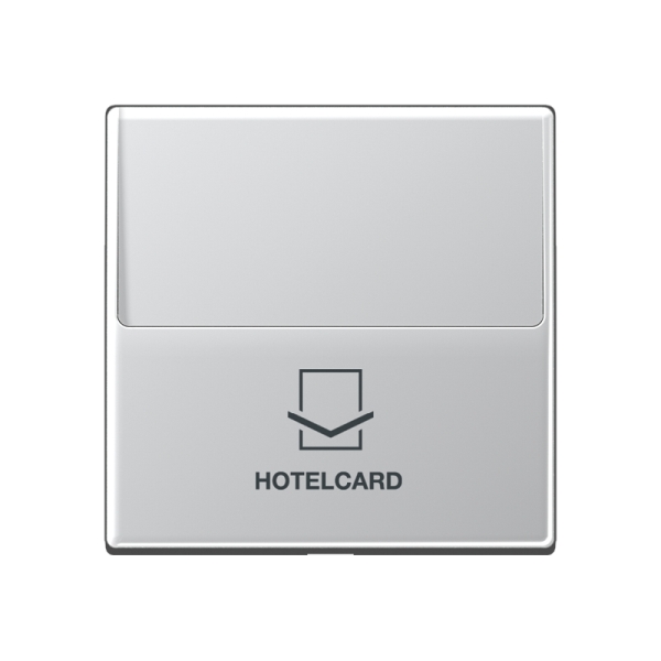 Jung A590CARDAL Hotelcard-Schalter (ohne Taster-Einsatz) Hotelcard Serie A aluminium