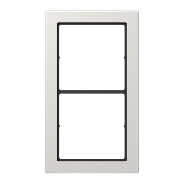 Jung FD982LG Rahmen 2-fach FLAT DESIGN lichtgrau