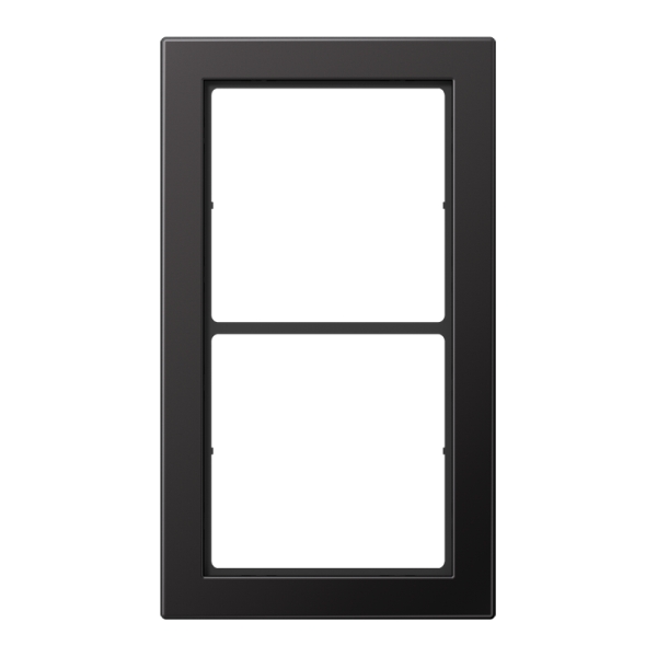 Jung FDAL2982D Rahmen 2-fach FLAT DESIGN dark (lackiertes Aluminium)