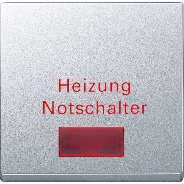 Merten MEG3327-0460 Wippe für Heizungs-Notschalter aluminium System M