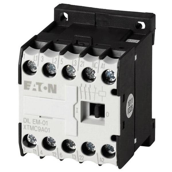 Eaton 010343 Leistungsschütz AC-3/400V 4kW 3p 24VDC DILEM-01-G