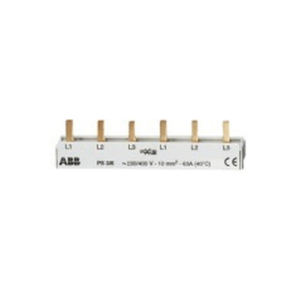 ABB PS3/6 Phasenschiene 3Ph.,6Pins,10qmm 2CDL231001R1006