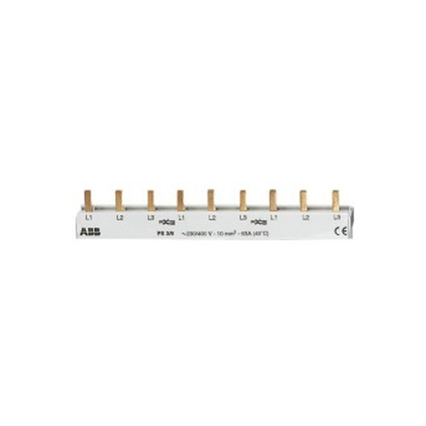 ABB PS3/9 Phasenschiene 3Ph.,9Pins,10qmm 2CDL231001R1009