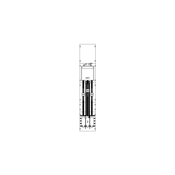 Striebel & John KA4050 Wandlerfeld H5/B1 vorverdrahtet 2CPX031989R9999