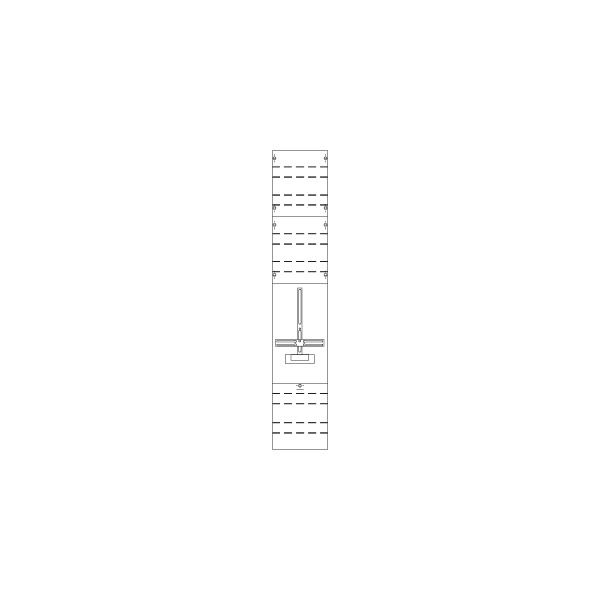 Striebel & John KA473 Messfeld BH5 vorverdrahtet mit Zählerkreuz 2CPX033478R9999