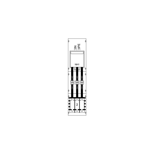 Striebel & John KA4060 Wandlerfeld BH3 vorverdrahtet 2CPX034209R9999