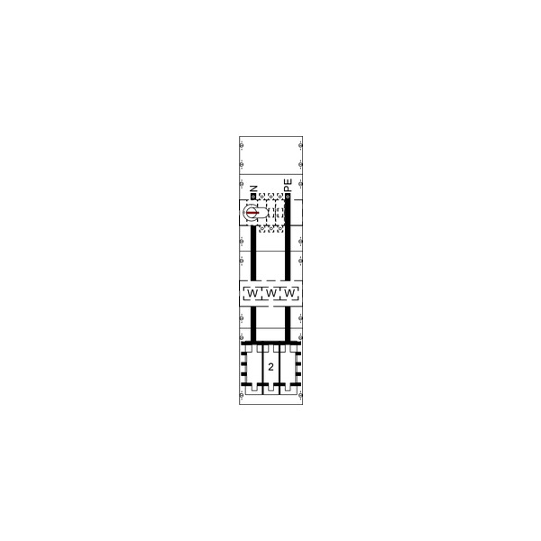 Striebel & John KA4067 Wandlerfeld BH3 vorverdrahtet 2CPX034214R9999