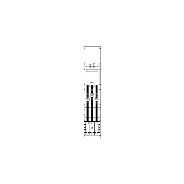 Striebel & John KA4070 Wandlerfeld BH5 vorverdrahtet 2CPX034227R9999