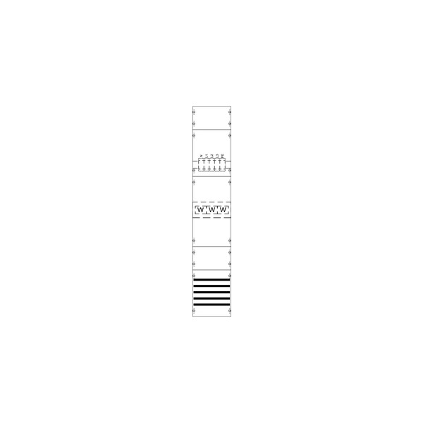 Striebel & John KA4090 Wandlerfeld BH5 vorverdrahtet 2CPX035712R9999