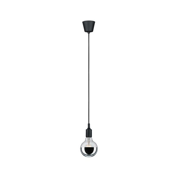 Paulmann 286.72 LED Globe 4,8W E27 Kopfspiegel Silber Warmweiß