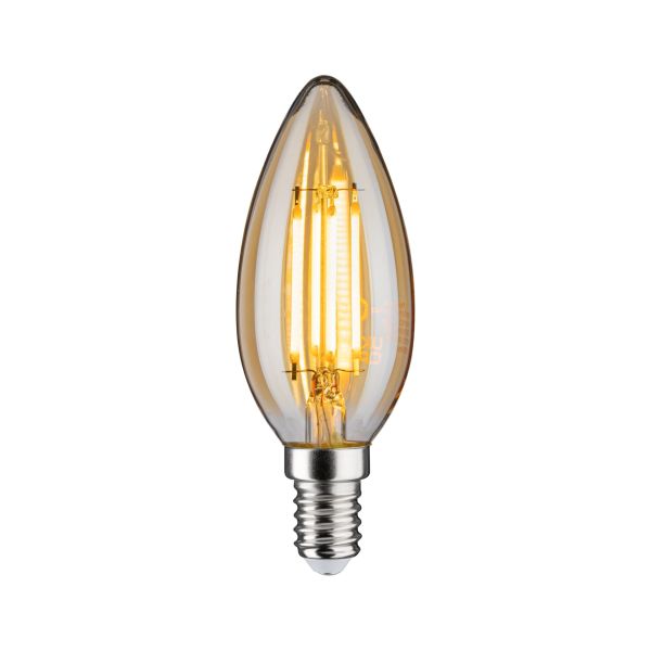 Paulmann 287.05 Vintage Edition Standard 230V LED Kerze E14 430lm 4,7W 2500K dimmbar Gold