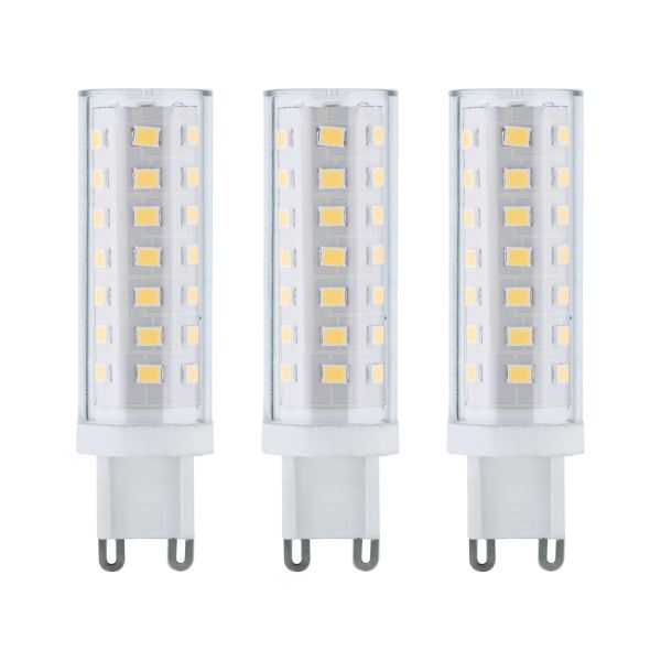 Paulmann 288.01 Standard 230V LED Stiftsockel G9 3er-Pack 3x470lm 3x5W 4000K Klar