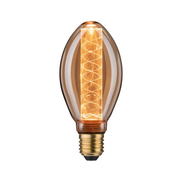 Paulmann 288.27 Inner Glow Edition LED Birne Innenkolben Spiralmuster E27 230V 120lm 3,6W 1800K dimmbar Gold