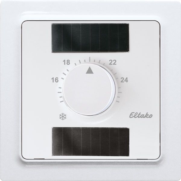 Eltako FTR55ESB-pg Funk-Temperatur-Regler polarweiß glänzend 30055791