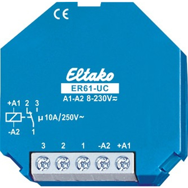 Eltako ER61-UC Schaltrelais 1W potenzialfrei 10A/250V 61001601