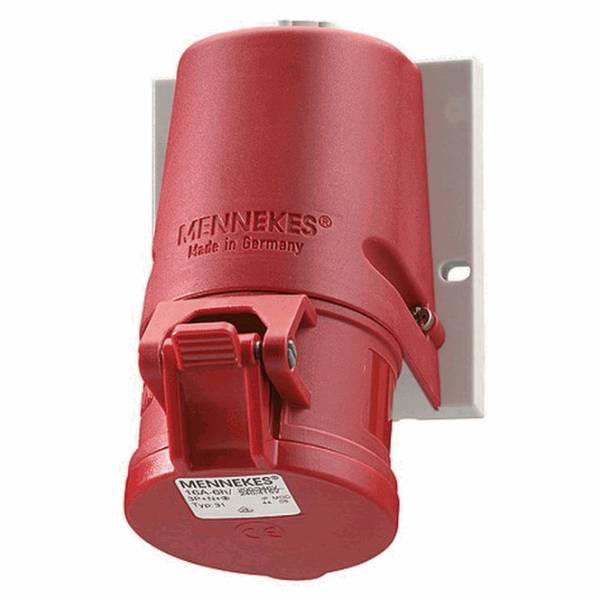 Mennekes 31 Wanddose TwinCONTACT 16A 5p 6h 400V IP44