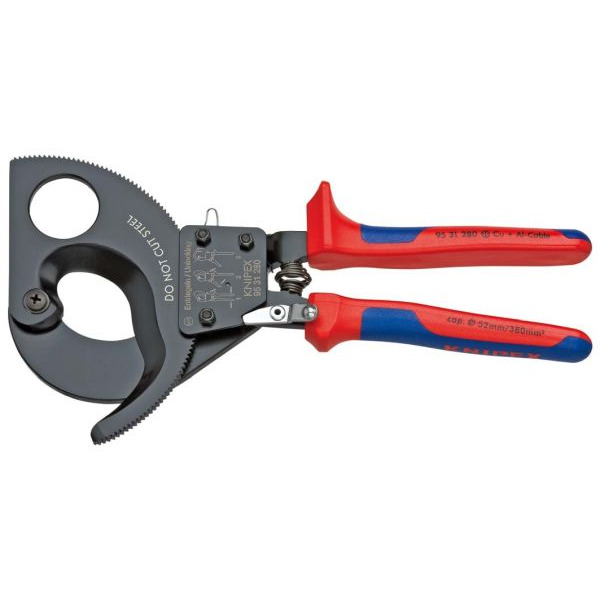 Knipex 9531280 Kabelschneider Ratschenprinzip 280mm