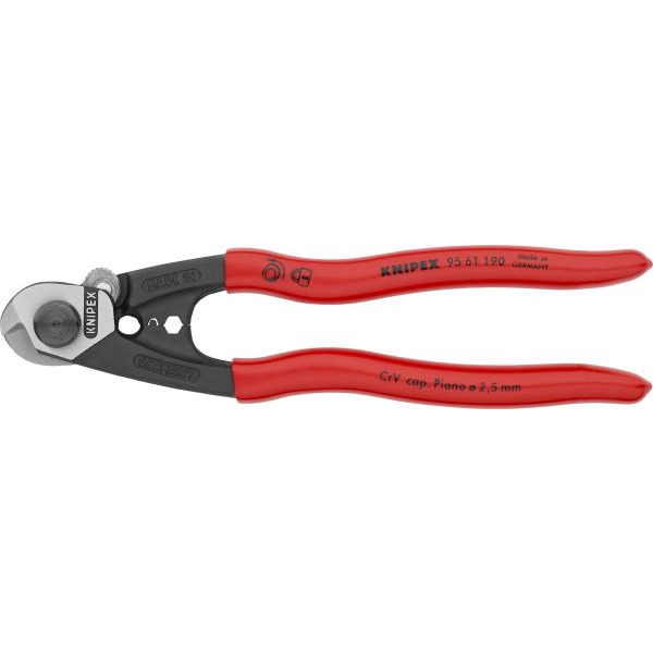 Knipex 9561190 Drahtseilschere 190mm