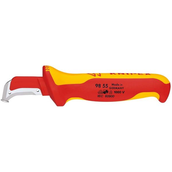 Knipex 9855SB Abmantelungsmesser 155mm