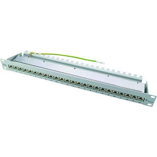 Telegärtner 100007016 PatchPanel MPP24-HS Cat.6A RAL 7035