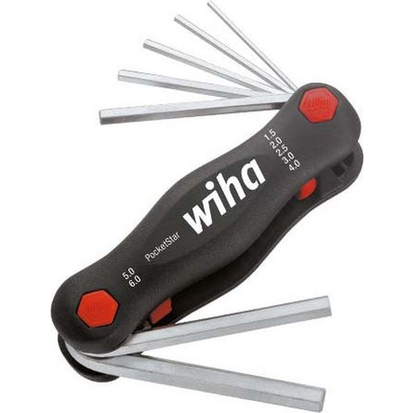 Wiha SB351PK7 Multitool PocketStar 6-kant 7-teilig. 23037