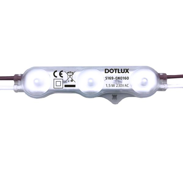 Dotlux 5169-030160 LED-Modul ACplus 1,5W 160° IP67 3000K 100er Kette