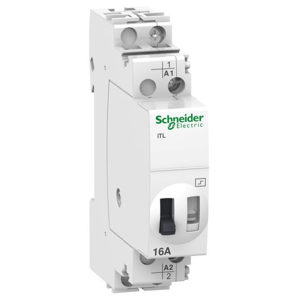 Schneider Electric A9C30011 Fernschalter iTL 1-polig 1S 16A Spule 12 VAC 50/60Hz- 6 VDC