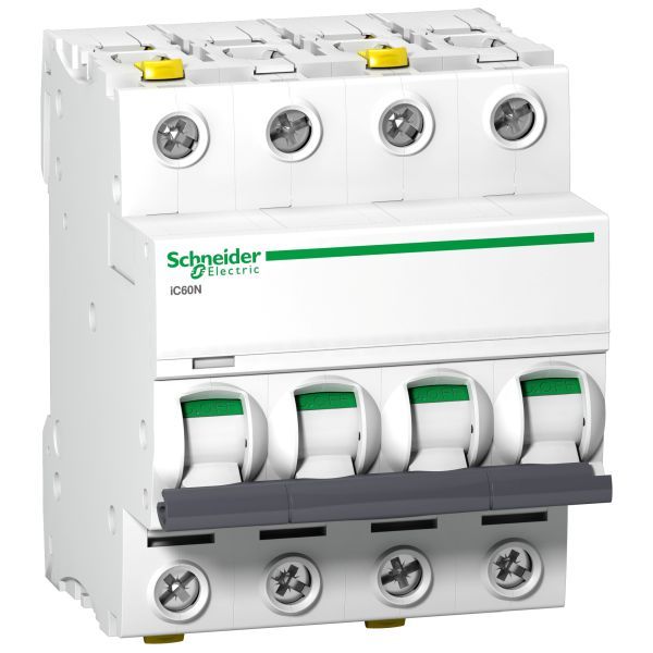 Schneider Electric A9F03410 Leitungsschutzschalter iC60N 4-polig 10A B-Charakteristik