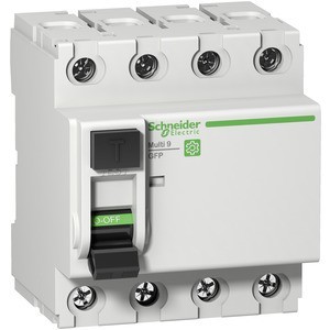 Schneider Electric M9R81440 Multi 9 OEM GFP (FI) 4-polig 40A 26mA Typ A-SI 480Y/277V UL1053