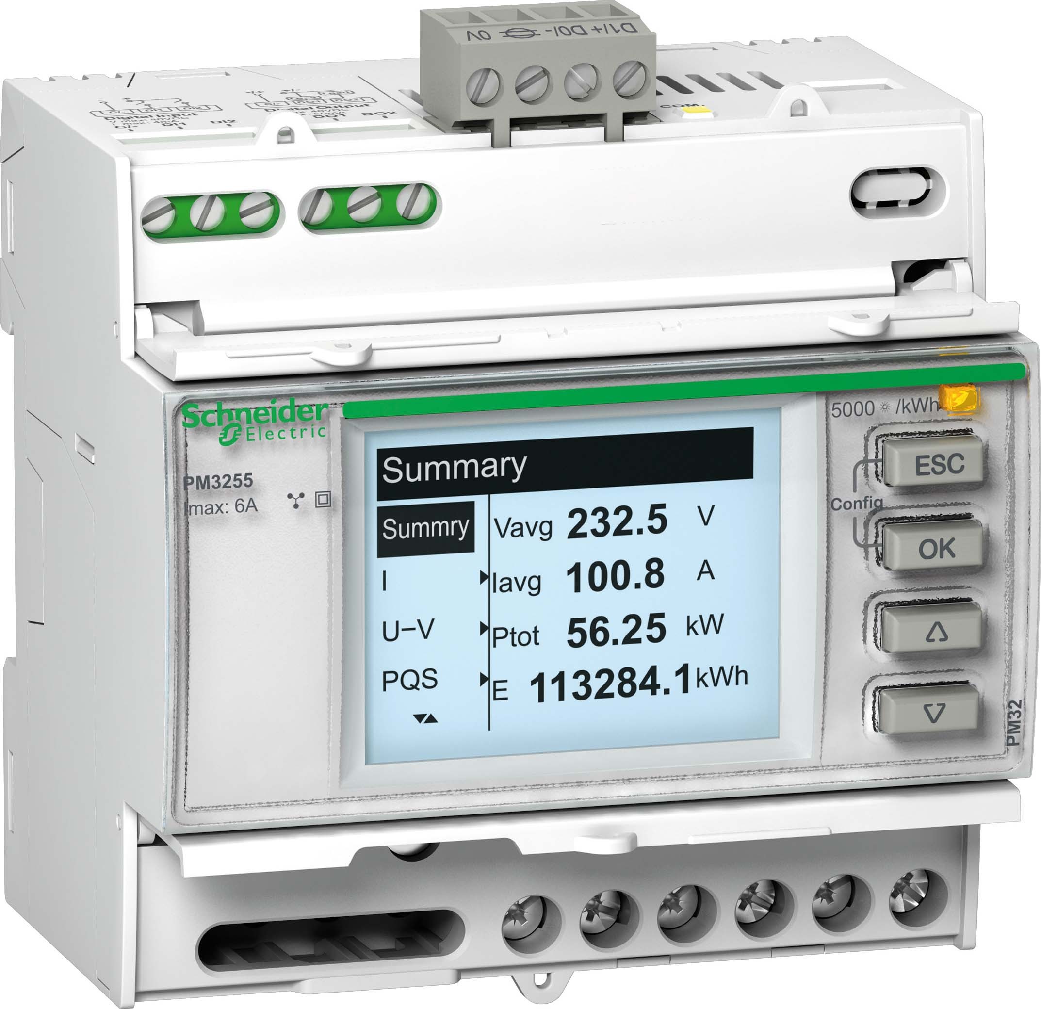 Schneider Electric METSEPM3250 PM3250-Messgerät RS485