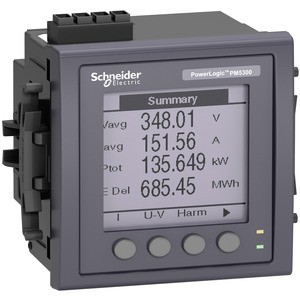 Schneider Electric METSEPM5320 Universalmessgerät PM5320 Fronteinbau Ethernet je 2 digitale Eingänge und Transistor Ausgänge bis zur 31. H