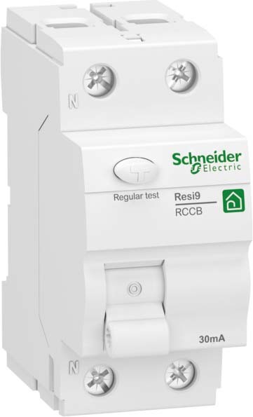 Schneider Electric R9R22225 Fehlerstrom-Schutzschalter Resi9 2-polig 25A 30mA Typ A