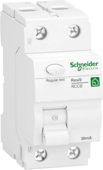 Schneider Electric R9R42225 Fehlerstrom-Schutzschalter Resi9 2-polig 25A 30mA Typ F