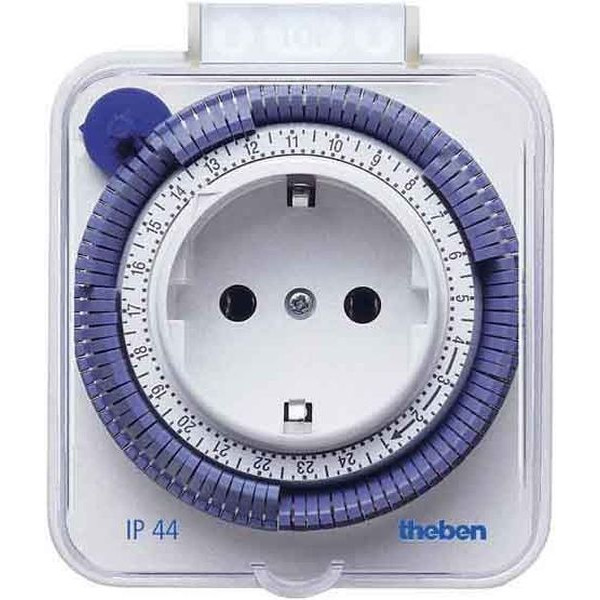 Theben 0260855 Zeitprogrammstecker TIMER 26-IP44 ws